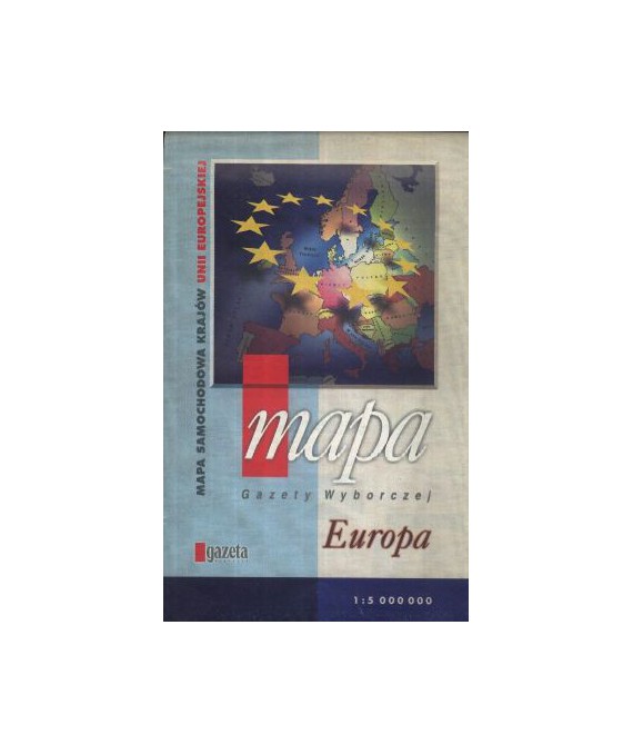 Europa. Mapa samochodowa krajów Unii Europejskiej / 1:5000000