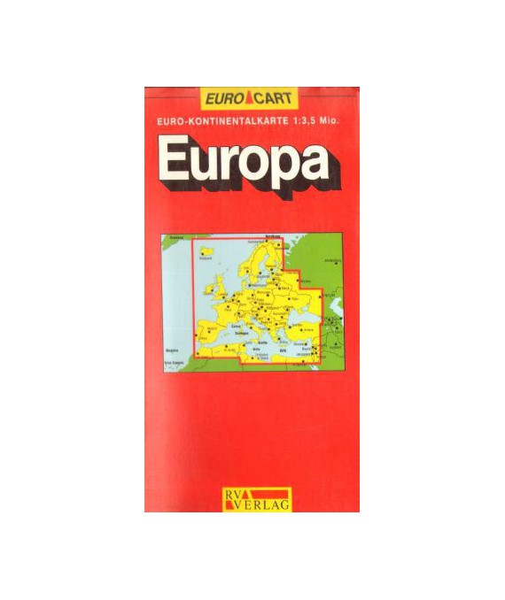 Europa. Euro-Kontinentalkarte / 1:3500000