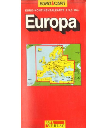 Europa. Euro-Kontinentalkarte / 1:3500000
