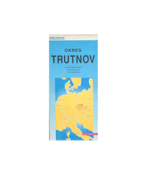 Okres Trutnov. Panoramtická mapa