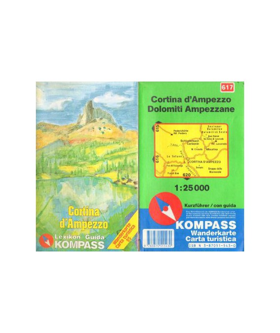 Cortina d’Ampezzo, Dolomiti Ampezzane /1:25000