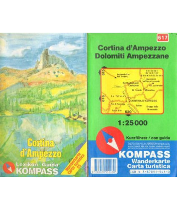 Cortina d’Ampezzo, Dolomiti Ampezzane /1:25000
