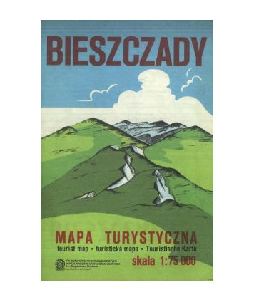 Bieszczady. Mapa turystyczna /1:75000