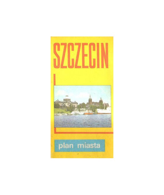 Szczecin. Plan miasta
