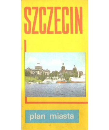 Szczecin. Plan miasta