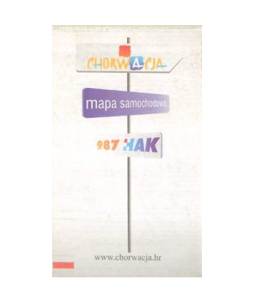 Chorwacja. Mapa turystyczna /1:1000000