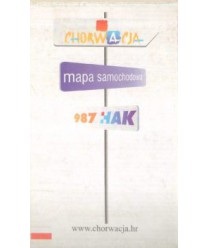 Chorwacja. Mapa turystyczna /1:1000000