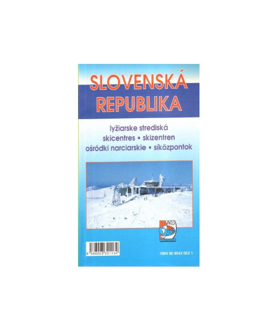 Slovenská Republika. Mapa ośrodków narciarskich. Informacje o ośrodkach narciarskich