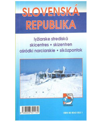 Slovenská Republika. Mapa ośrodków narciarskich. Informacje o ośrodkach narciarskich