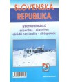 Slovenská Republika. Mapa ośrodków narciarskich. Informacje o ośrodkach narciarskich