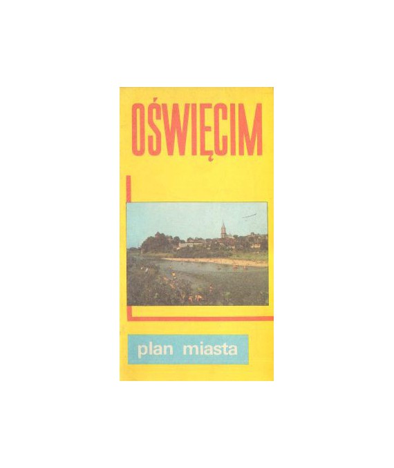 Oświęcim. Plan miasta