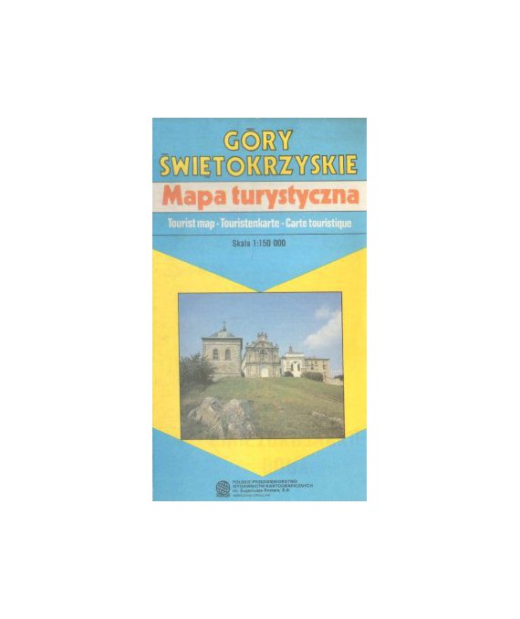 Góry Świętokrzyskie. Mapa turystyczna /1:150000