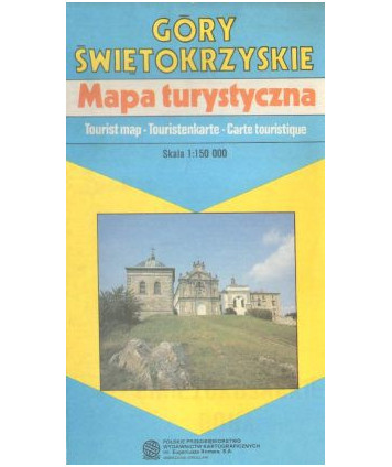 Góry Świętokrzyskie. Mapa turystyczna /1:150000