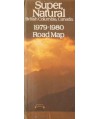 Super, Natural Britich Columbia, Canada. 1979-1980 Road Map