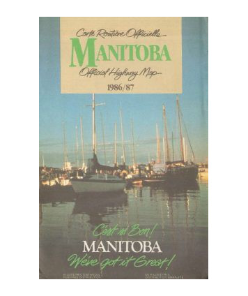 Manitoba. Official Highway Map