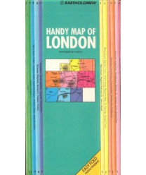 Handy Map of London whit Index of Streets