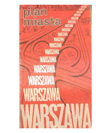 Plan miasta Warszawa