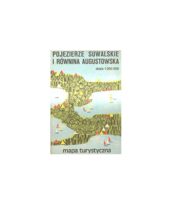 Pojezierze Suwalskie i Równina Augustowska. Mapa turystyczna /1:200000