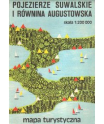 Pojezierze Suwalskie i Równina Augustowska. Mapa turystyczna /1:200000