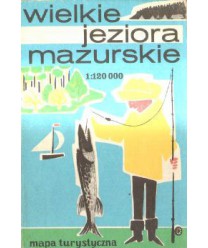 Wielkie Jeziora Mazurskie. Mapa turystyczna /1:120000