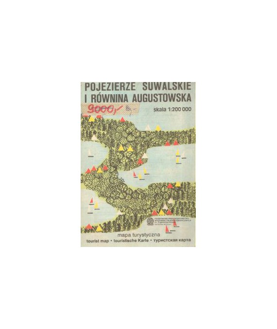 Pojezierze Suwalskie i Równina Augustowska. Mapa turystyczna /1:200000