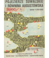Pojezierze Suwalskie i Równina Augustowska. Mapa turystyczna /1:200000