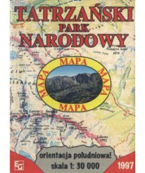 Tatrzański Park Narodowy. Orientacja południowa /1:30000
