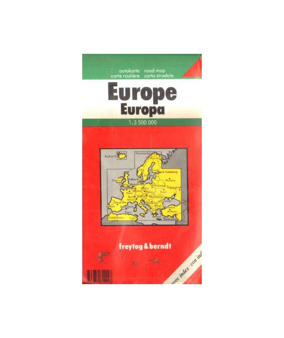 Europa. Autokarte /1:3500000