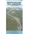 Newfoundland and Labrador, Atlantic Canada. Official Road Map
