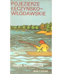 Pojezierze łęczyńsko-włodawskie. Mapa turystyczna /1:125000