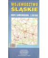 Województwo śląskie. Mapa samochodowa 1:200000