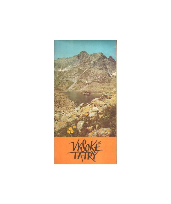 Vysoké Tatry. Súbor turistických map. Letná turistická mapa
