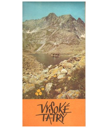 Vysoké Tatry. Súbor turistických map. Letná turistická mapa