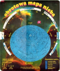 Obrotowa mapa nieba
