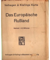 Das Europäische Russland 1:4500000