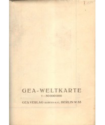 Gea-Weltkarte 1:50 000 000
