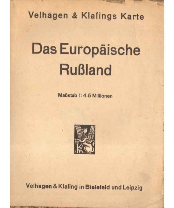 Dar Europäische Russland 1:4 500 000