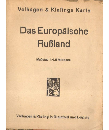 Dar Europäische Russland 1:4 500 000