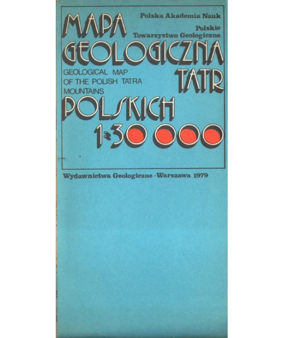 Mapa Geologiczna Tatr Polskich