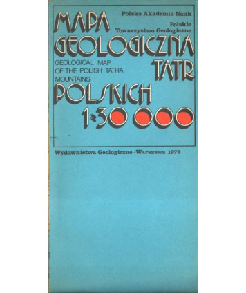 Mapa Geologiczna Tatr Polskich