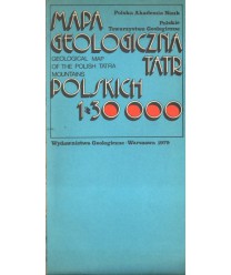 Mapa Geologiczna Tatr Polskich