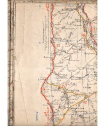 Europe Road map. Verdun - Wissembourg