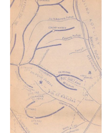 Mapa graniowa Tatr Wysokich