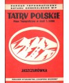 Tatry Polskie. Mapa topograficzna w skali 1:10 000. Jaszczurówka