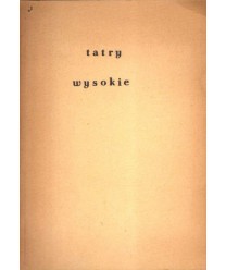 Tatry Wysokie. Mapy szkoleniowe