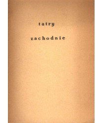 Tatry Zachodnie. Mapy szkoleniowe