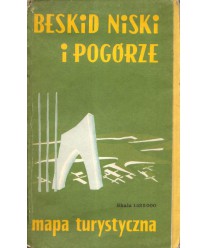 Beskid Niski i Pogórze. Mapa turystyczna