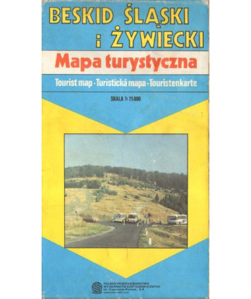 Beskid Śląski i Żywiecki. Mapa turystyczna
