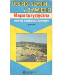 Beskid Śląski i Żywiecki. Mapa turystyczna