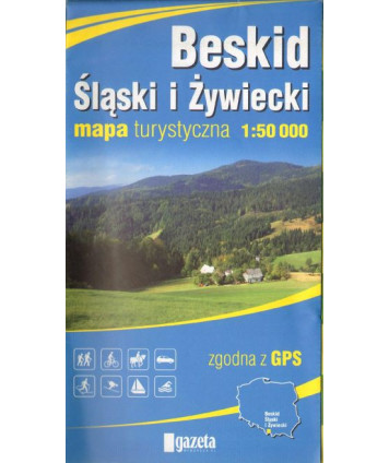 Beskid Śląski i Żywiecki. Mapa turystyczna